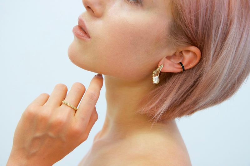 arion gold earring set