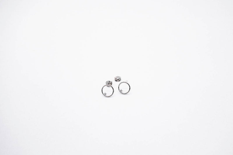 arionjewelry simple sterling silver earrings 