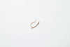 arion jewelry rose gold plated sterling silver earring