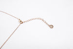 arion rose gold necklace