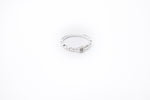 arion schmuck daisy ring white gold plated flatlay