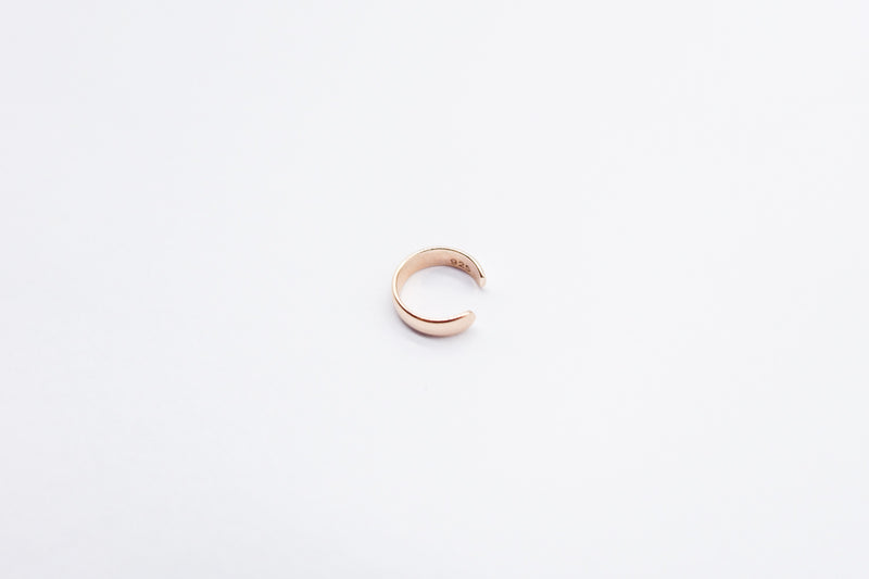 arion silver rosegold plated ear cuff