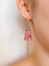 arion jewelry red hana earrings