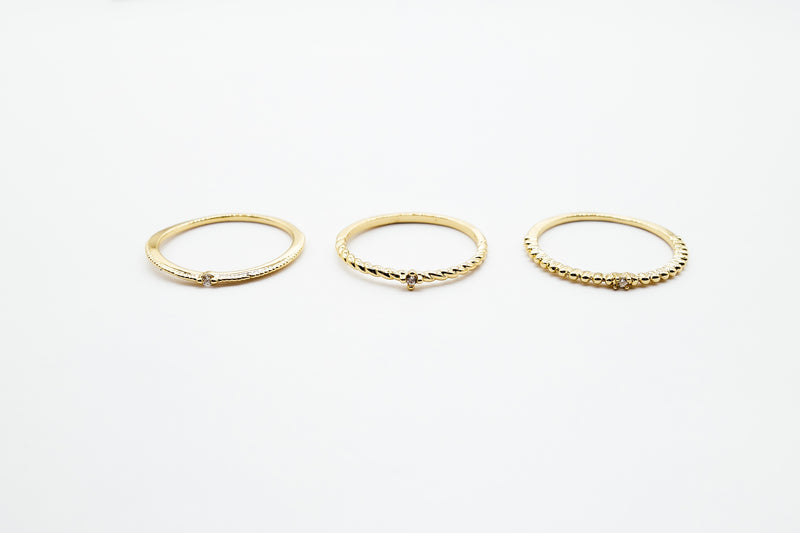 arion gold fine rings