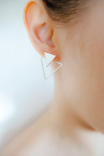 arion earring silver